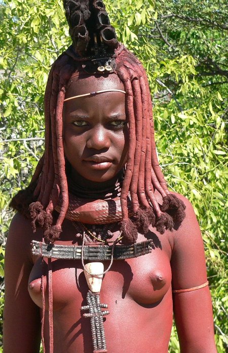 Naked women from the tribe