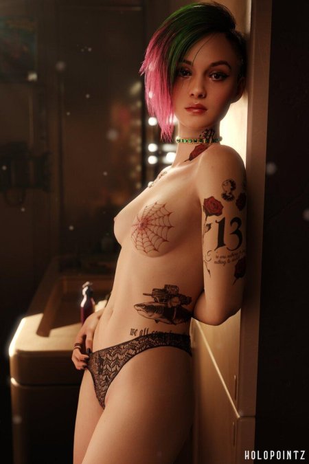 Judy Alvarez Cyberpunk 2077 Nude