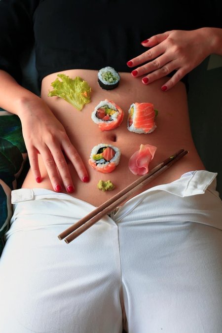 Food in the body Girls