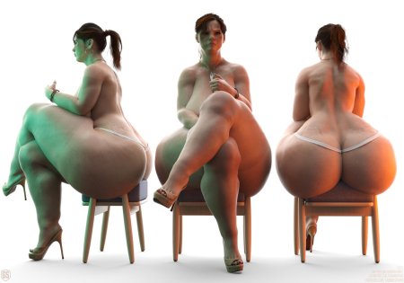 3d mothers with big boobs