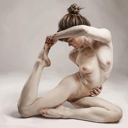 Unusual naked women