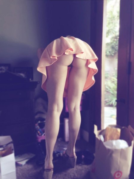 Bended in a dress