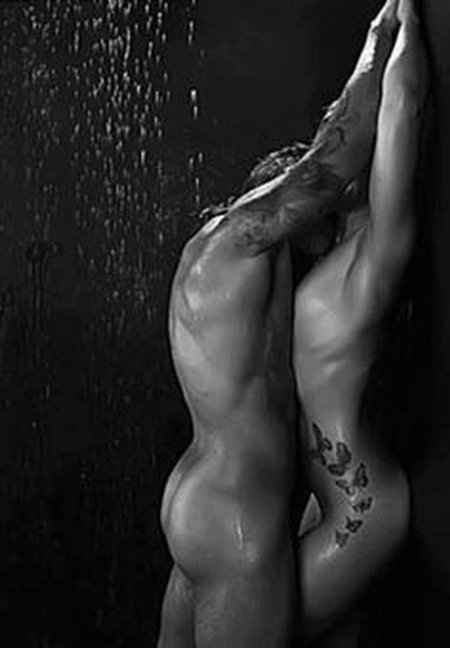 Erotic photo shoot