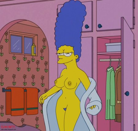 Naked Marge Simpson