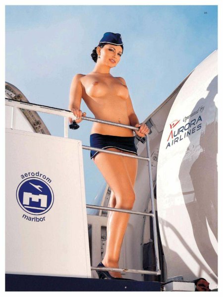 Riley Steal Naked Stewardess