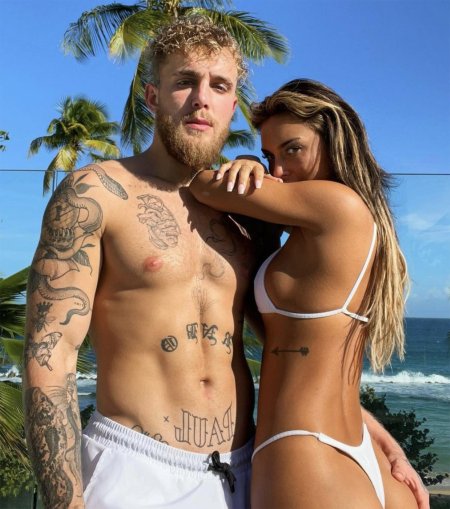 Yutta Lerdam and Jake Paul