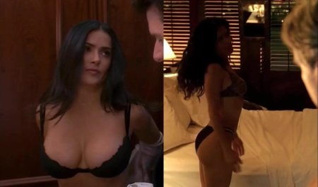 Salma Hayek naked torso