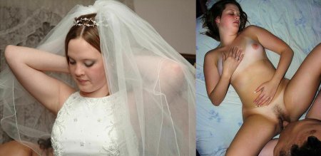 Naked brides with big boobs
