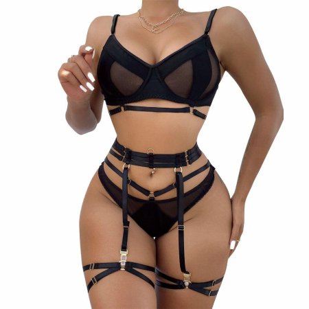 Erotic transparent linen