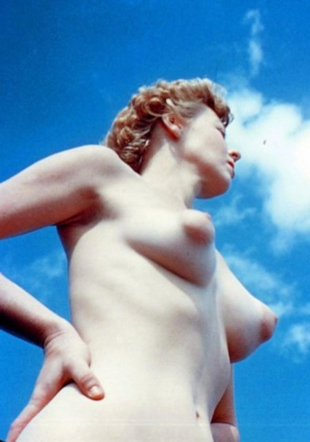 Small sharp breasts