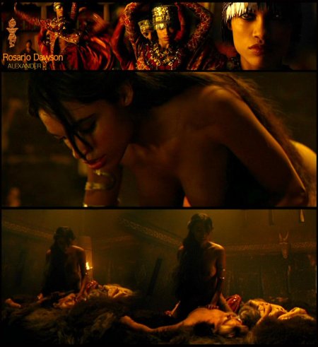 Rosario Dawson Tits Alexander