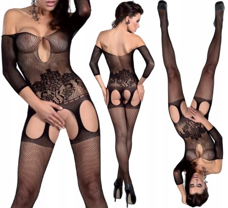 Erotic body with open crotch