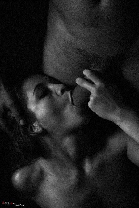 Beautiful oral affection men