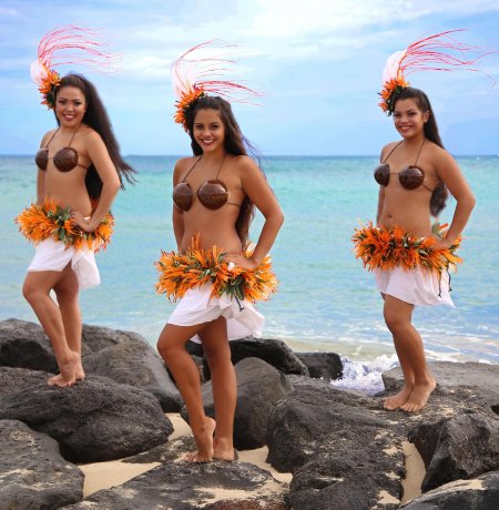 Hawaiian girls
