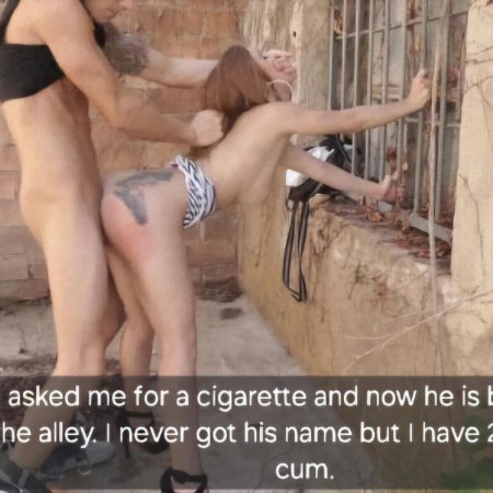 On the street sex