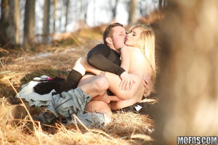 Erotic photo shoot of couples in nature