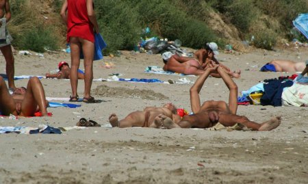 Excursion on Nudisk beach