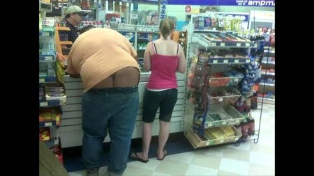 Fat saleswomen