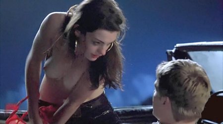 Anne Hathaway chest in the film