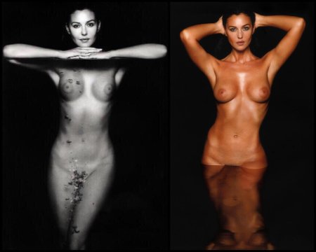 Monica Bellucci naked in 1990