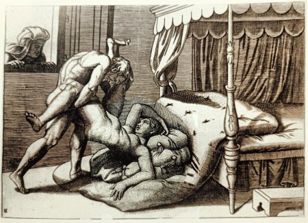 Medieval erotic drawings