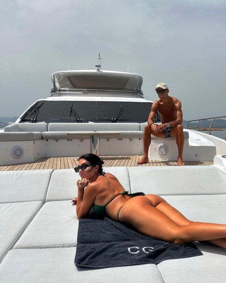 Ronaldo and Georgina