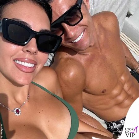 Cristiano Ronaldo with a girl