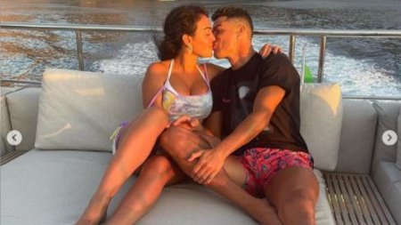Ronaldo and Georgina