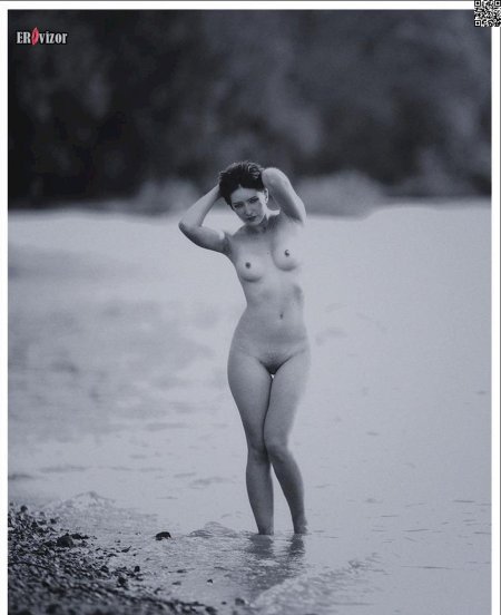 The first naked photo shoot