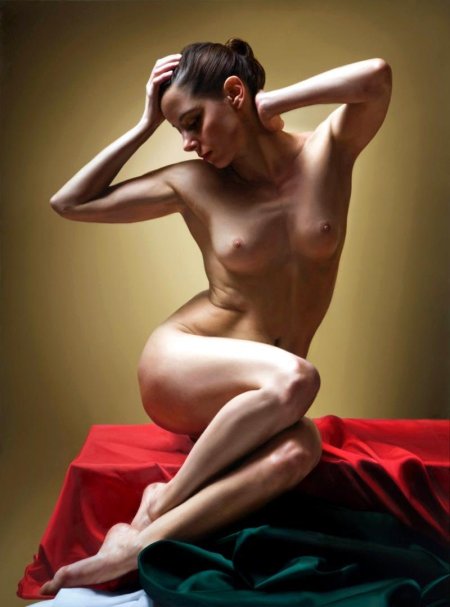 Artist Javier Arisabalo nude