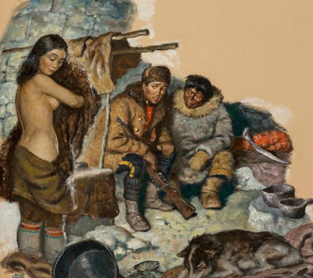 Naked women of the northern peoples