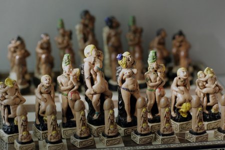 Erotic chess figures