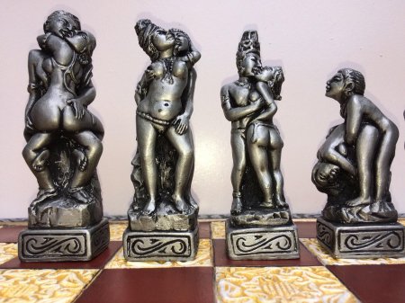Erotic chess figures