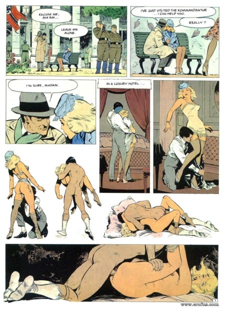 Erotic retro comics