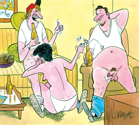 Erotic caricatures