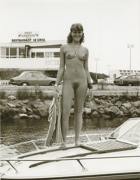 Young nudists retro