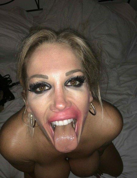 Blowjobs with silicone lips