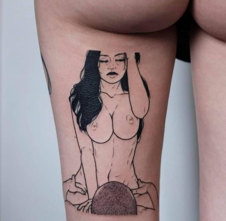 Erotic tattoo sketches