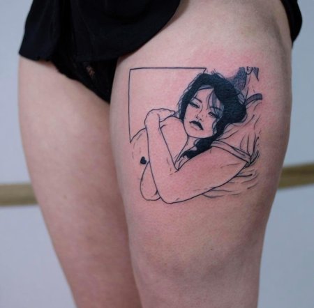 Tattoo Sad amish