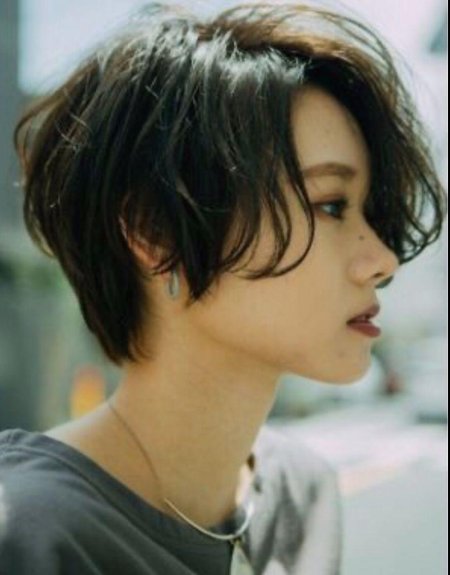 Korean hairstyle Tomboy Yang