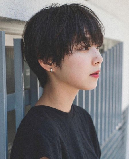 Korean haircut Tomboy