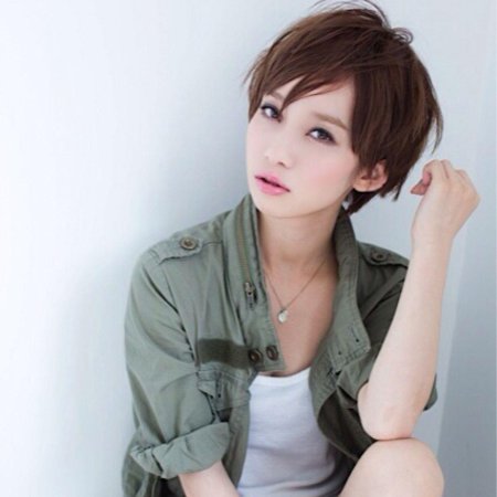 Korean pixie Tomba haircut