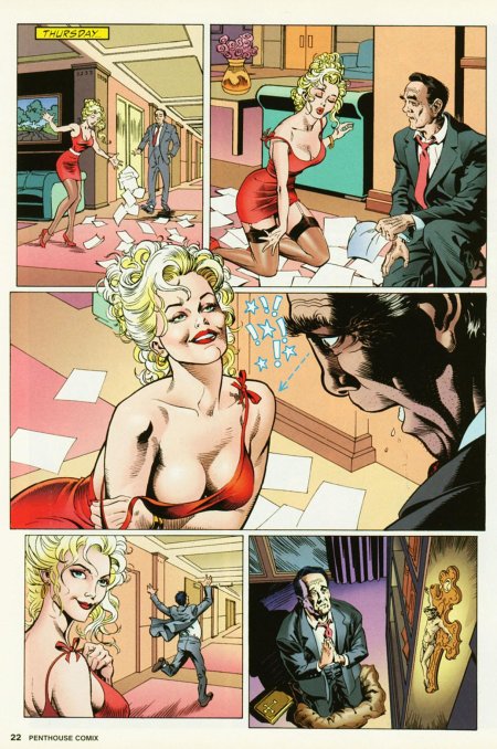 Erotic comics Detective