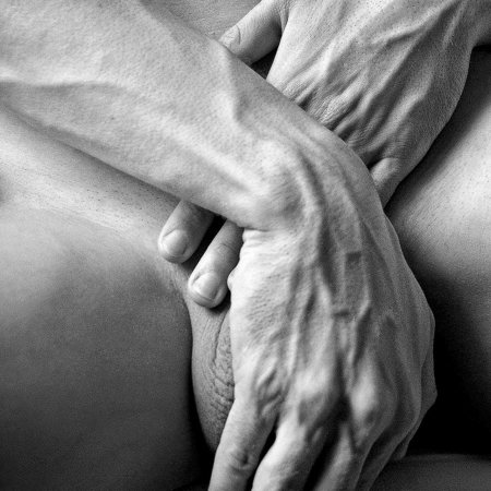 Erotic male hands