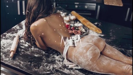 Girl in flour