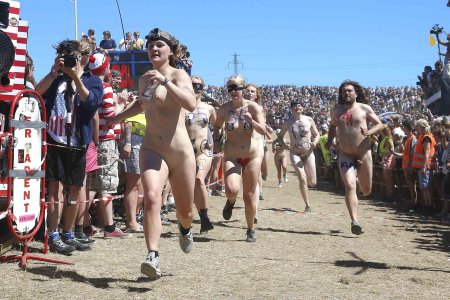 Three-legged Race nude