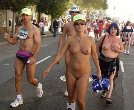 Run of naked Spanish women