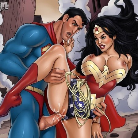 Superman and Wander Wumen Hentai