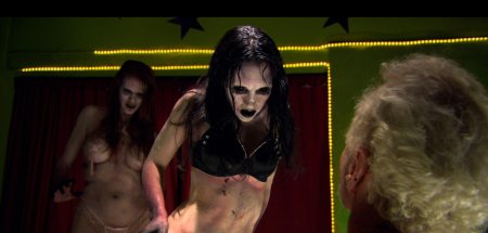 Striptease from zombie film 2008