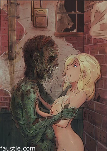 Erotic art zombies